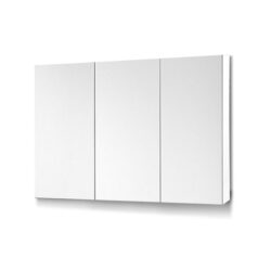 NNEDSZ Bathroom Vanity Mirror with Storage Cabinet - White