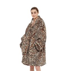 NNEDSZ Hoodie Blanket Leopard HM-HB-100-AYS