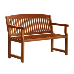 NNEDSZ Outdoor Garden Bench Seat Wooden Chair Patio Furniture Timber Lounge