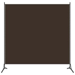 NNEVL 1-Panel Room Divider Brown 175x180 cm