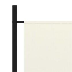 NNEVL 1-Panel Room Divider Cream White 175x180 cm
