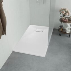 NNEVL Shower Base Tray SMC White 100x70 cm