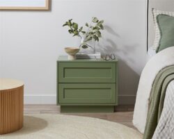 Eros Bedside Table - Sage Green