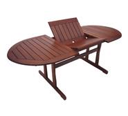 Hydra Extendable Outdoor Dining Table Brown
