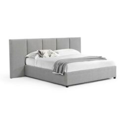 Amado King Bed Frame - Spec Grey by Interior Secrets - AfterPay Available