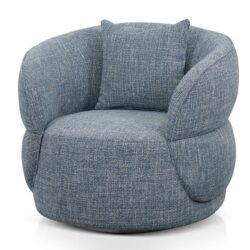 Arima Armchair - Moss Blue by Interior Secrets - AfterPay Available