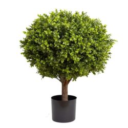 Boxwood Ball 70cm Artificial Faux Plant Tree Decorative In Pot Green
