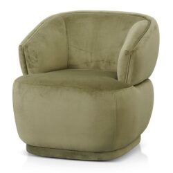 Brooke Fabric Armchair - Elegant Sage by Interior Secrets - AfterPay Available