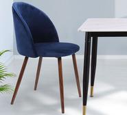 Set Of 2 Shelburn Dining Chairs Blue