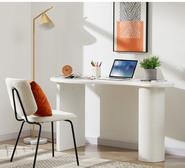 Bloomy Office Desk White