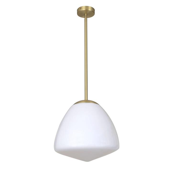 CIOTOLA Pendant Lamp Light Interior ES Antique Brass / Frosted Tipped Dome Glass OD280mm