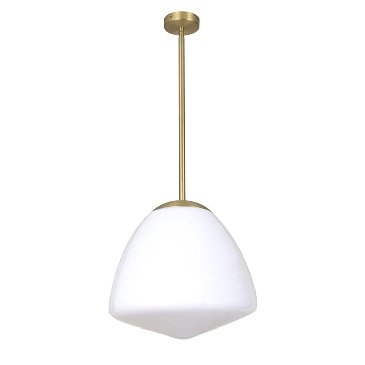 CIOTOLA Pendant Lamp Light Interior ES Antique Brass / Frosted Tipped Dome Glass OD350mm