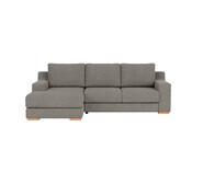 Adaptable 3 Seater Left Chaise Grey