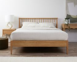 Napier Queen Bed - Natural