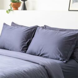 Weighted Blanket + Cotton Duvet Cover King / 11kg / Midnight Blue