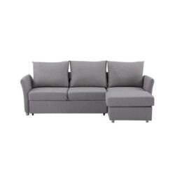 Austin Corner Sofa Bed with Reversible Storage Chaise Storm Grey - Storm Grey