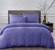 Bamboo Cooling 2000Tc Queen Quilt Cover Set Blue