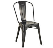 Replica Tolix 2.0 Dining Chair Black