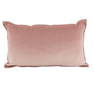 Autumn Velvet Lumbar Cushion Pink
