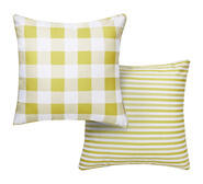 Checkmate Outdoor Cushion Yellow