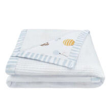 Cot Waffle Blanket - Up Up & Away