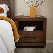 Dalkeith Bedside Table Brown
