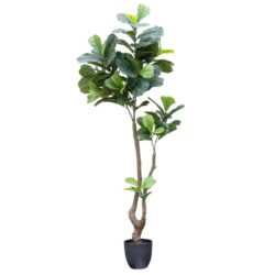 Fiddle Leaf Tree Artificial Faux Plant Decorative 195cm