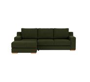 Adaptable 3 Seater Left Chaise Mason Olive