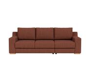 Adaptable 3 Seater Sofa Bancroft Merlot