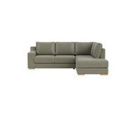 Adaptable 4 Seater Right Chaise Brown