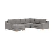 Adaptable 6 Seater Modular With Left Chaise Piper Lake