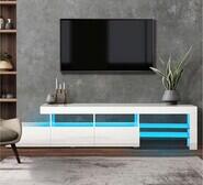 Adela Entertainment Unit With Led White