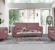 Agatha 1 Seater Sofa Pink