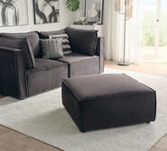 Belmore Modular Ottoman Black