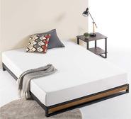 Beth Queen Bed Base Brown