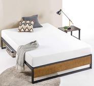 Bethany Double Bed Base Brown