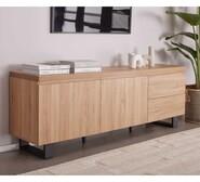 Bridge 180Cm Entertainment Unit Brown