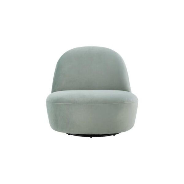Chicago Swivel Relaxing Accent Lounge Chair - Creme