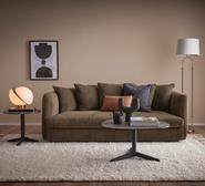Clayton 3 Seater Sofa Olive