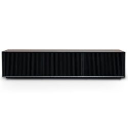 Dahlia 2m Wooden TV Entertainment Unit - Black by Interior Secrets - AfterPay Available