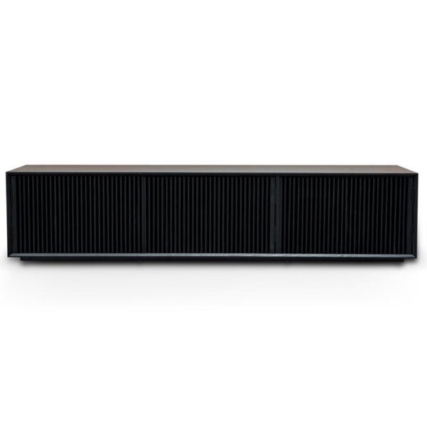 Dahlia 2m Wooden TV Entertainment Unit - Black by Interior Secrets - AfterPay Available