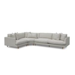 Della Left Return Modular Sofa - Sterling Sand - Last One by Interior Secrets - AfterPay Available