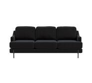 Dolans 3 Seater Sofa Black