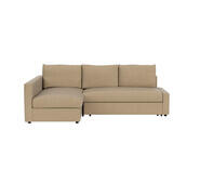 Downtown 3 Seater Sofa Bed Brown