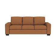 Drake 3 Seater Sofa Brown