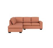 Drake 4 Seater Modular Chaise Linden Rose
