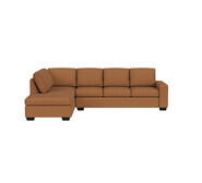 Drake 5 Seater Modular Chaise Brown