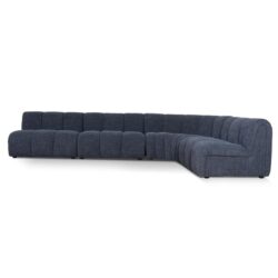 Elias Modular Sofa - Moss Navy by Interior Secrets - AfterPay Available