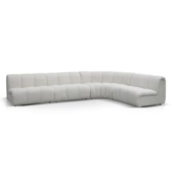 Elias Modular Sofa - Pearl Boucle by Interior Secrets - AfterPay Available