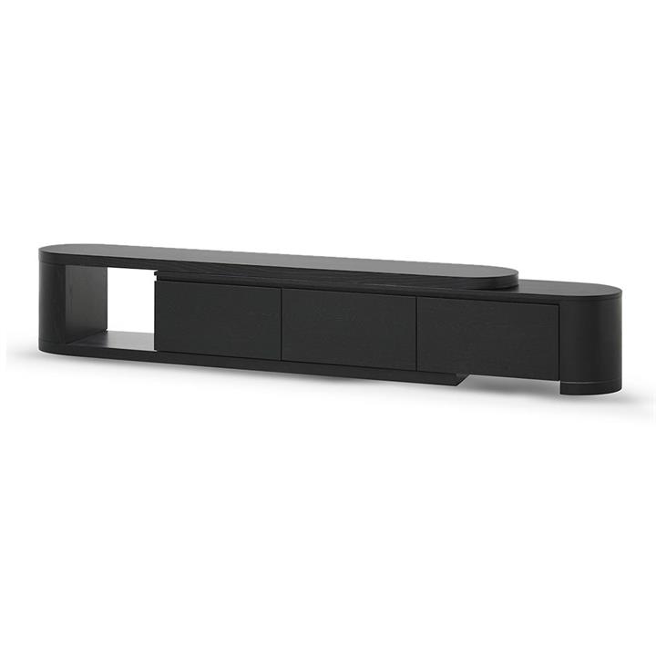 Eliza Extendable TV Entertainment Unit - Full Black Oak by Interior Secrets - AfterPay Available Eliza Extendable TV Entertainment Unit - Full Black Oak by Interior Secrets - AfterPay Available